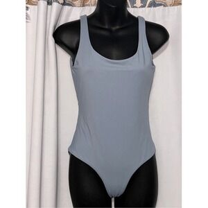 Beautiful ONIA Rachel One-Piece SIZE MEDIUM Swimsuit BLUE RETAILS $240 Great con